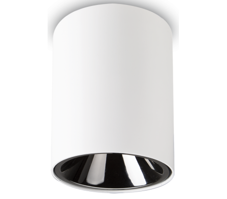 NITRO Påbygningsspot i metal Ø10,5 cm 1 x 15W LED - Mat hvid