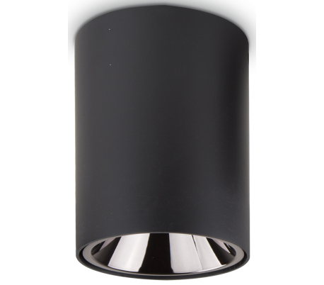 NITRO Påbygningsspot i metal Ø10,5 cm 1 x 15W LED - Mat sort