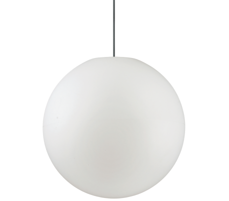 SOLE Loftlampe i kunststof Ø50 cm 1 x E27 - Hvid