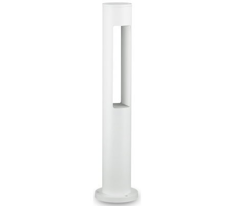 ACQUA Bedlampe i aluminium og glas H60 cm 1 x G9 - Hvid/Klar
