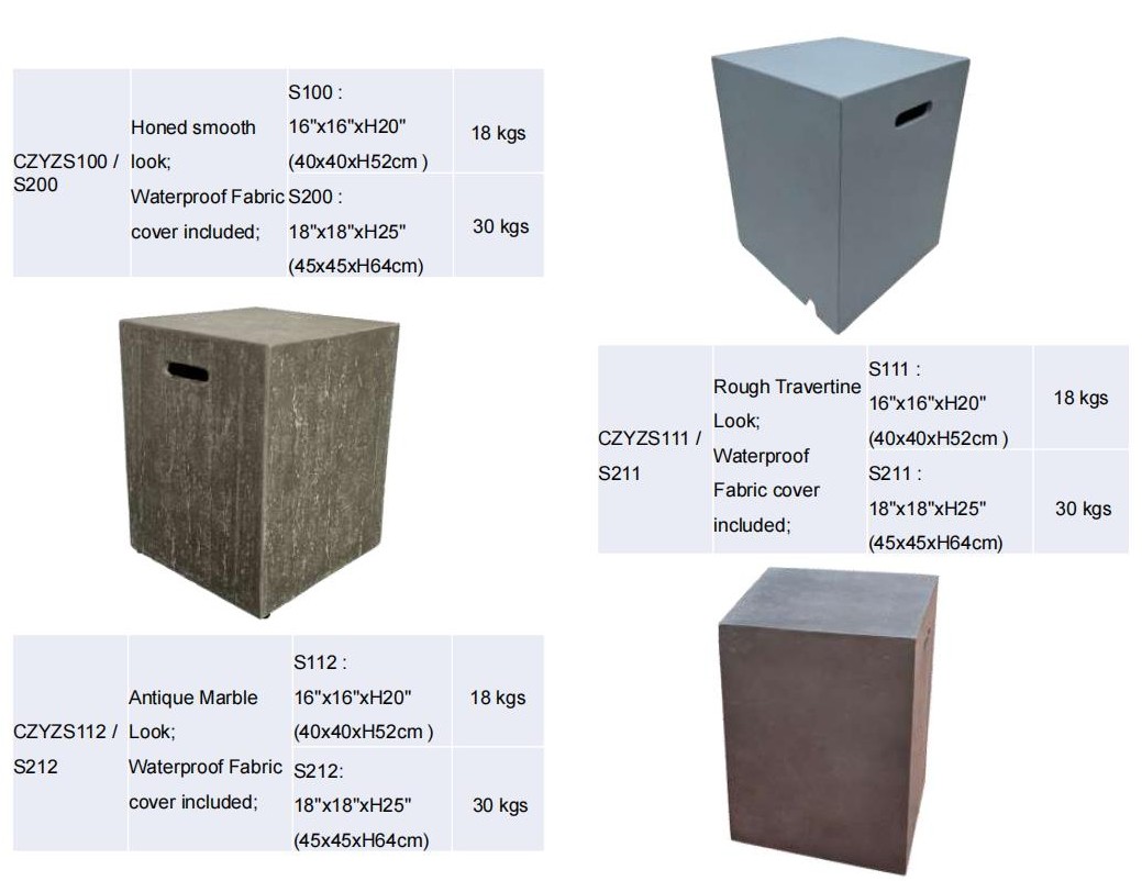 Skjuler til gasflaske