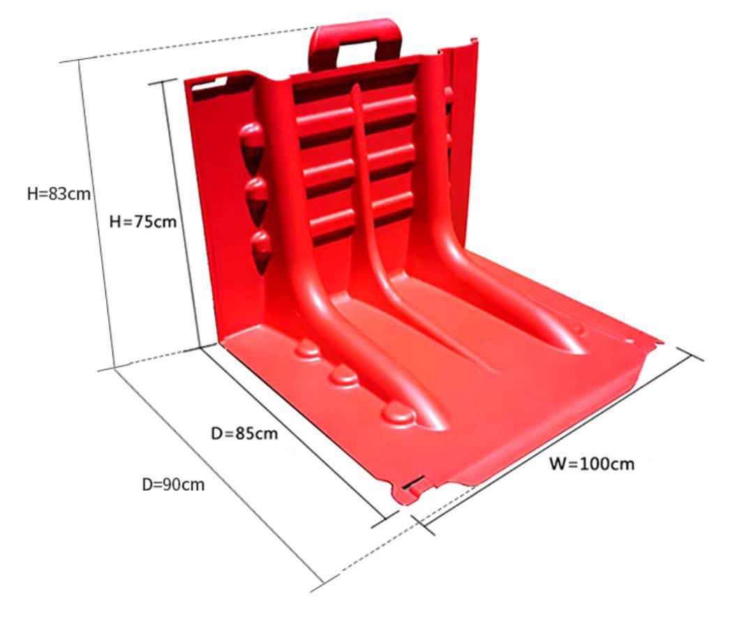 Vandbryder H 83 x D 90