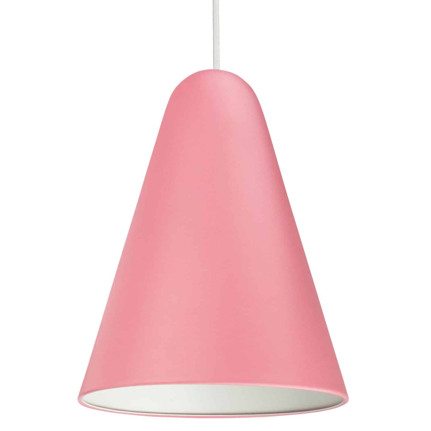 Pendel m. E27 fatning og ledning (Rosa)