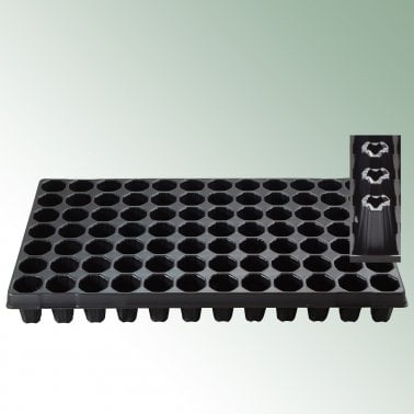 Såbakke m. 84 rum i stærk plast - QuickPot D 84