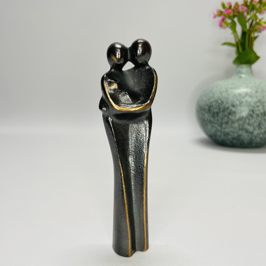 Tillid - skulptur i ægte bronze