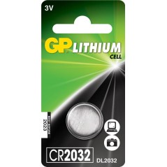 GP LITHIUM BUTTON CELL CR2032
