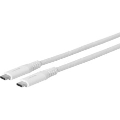 eSTUFF USB-C - C Cable 1,5m White
