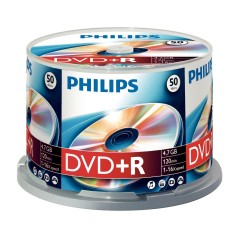 Philips 50 x DVD+R 4.7GB/120 min.