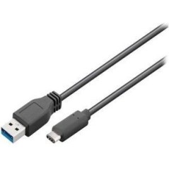 goobay USB Type-C kabel 1m Sort