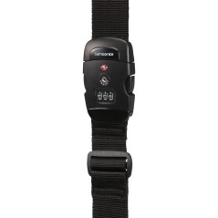 Samsonite Luggage Strap/Tsa Lock, Black