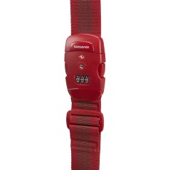 Samsonite Luggage Strap/Tsa Lock, Red