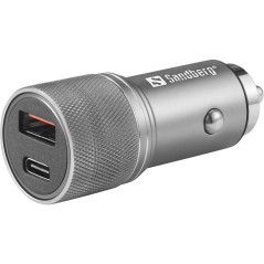 Sandberg Car Charger 1xQC3.0+1xUSB-C