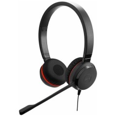 Jabra Evolve 30 II MS stereo Kablet Høretelefoner Sort