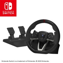 HORI Racing Wheel Pro Deluxe Rat og pedalsæt Nintendo Switch