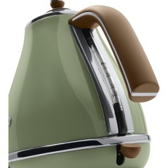 De'Longhi Icona Vintage Elkedel 1.7liter 2kW Oliven