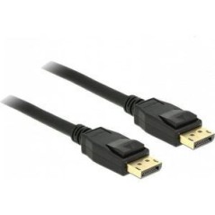 Delock DisplayPort kabel 2m Sort