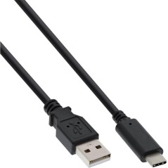 Cablexpert USB 2.0 USB Type-C kabel 1m Sort