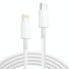 USB-C til Lightning PD Hurtigopladningskabel – 1m | iPhone & iPad