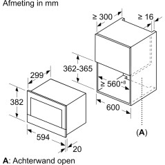 Siemens iQ700 BF634LGS1 Mikrobølgeovn Inox
