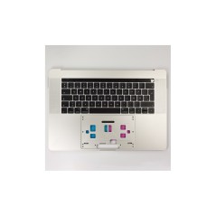 Macbook A1990 Topcase DK - Silver - OEM Kvalitet