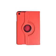 iPad Mini 1/2/3 - 360 Degree Flip Case -Rød - Bulk