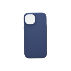 iPhone 15 Silicone Case Mørk Blå