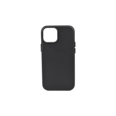 iPhone 13 Mini Læder Case Sort