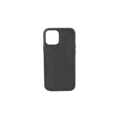 iPhone 12 Pro Max Læder Case Sort