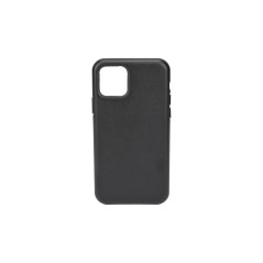 iPhone 11 Læder Case Sort
