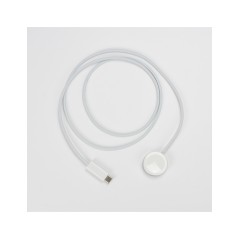 USB-C til Watch Oplader incl. nylon kabel - Hvid