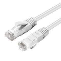 MicroConnect U/UTP CAT6 30M White LSZH