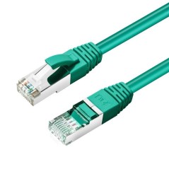 MicroConnect S/FTP CAT6 20m Green LSZH