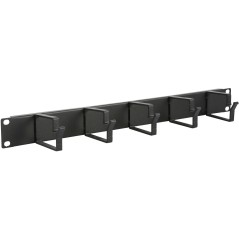 Lanview 1U 19" CABLE ORGANIZER PANEL,
