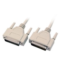 MicroConnect DB25-DB25 10m M/M, Beige