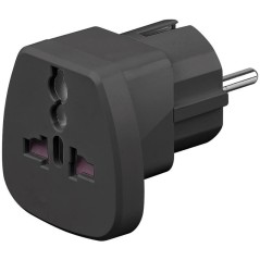 MicroConnect Universal Travel adapter black