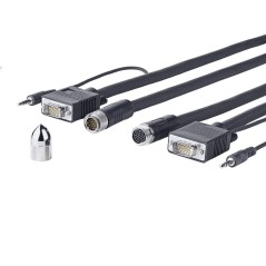 Vivolink Pro VGA + Audio Cross Wall 10M