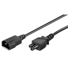MicroConnect Power Cord C5 - C14 1m
