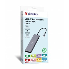 Verbatim USB-C Pro Multiport Hub 13