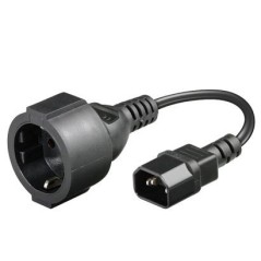 MicroConnect Power Cord C14 -Schuko M-F
