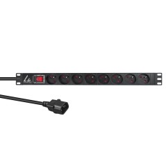 Lanview 19" rack mount power strip,