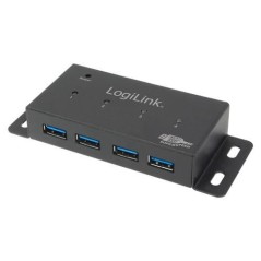 LogiLink USB 3.0 Hub, 4-port, metal,