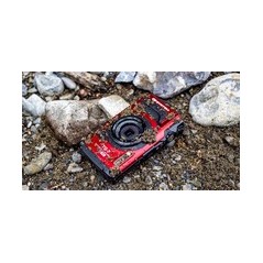 OM System Tough TG-7 12Megapixel Rød Digitalkamera