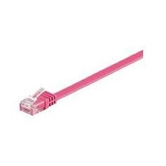 MicroConnect U/UTP CAT6 3M Pink LSZH