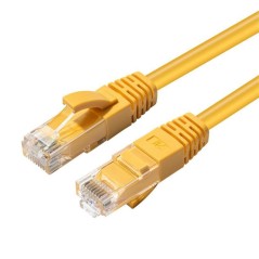 MicroConnect U/UTP CAT6 10M Yellow LSZH