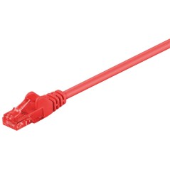 MicroConnect U/UTP CAT6 25M Red LSZH