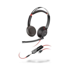 Poly - Plantronics Blackwire 5220 Kabling Headset Sort