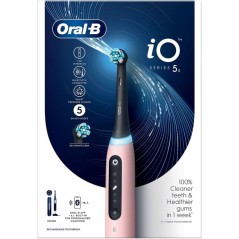 Oral-B iO Series 5s Tandbørste Sort Pink