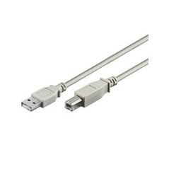 goobay USB 2.0 USB-kabel 3m Grå