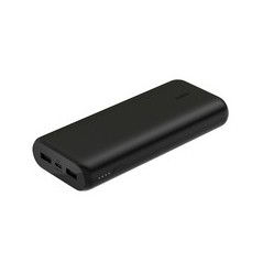Belkin Powerbank 20000mAh 20Watt 2xUSB-A 1xUSB-C Sort