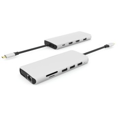 eSTUFF USB-C 12-in-1 Mobile Hub